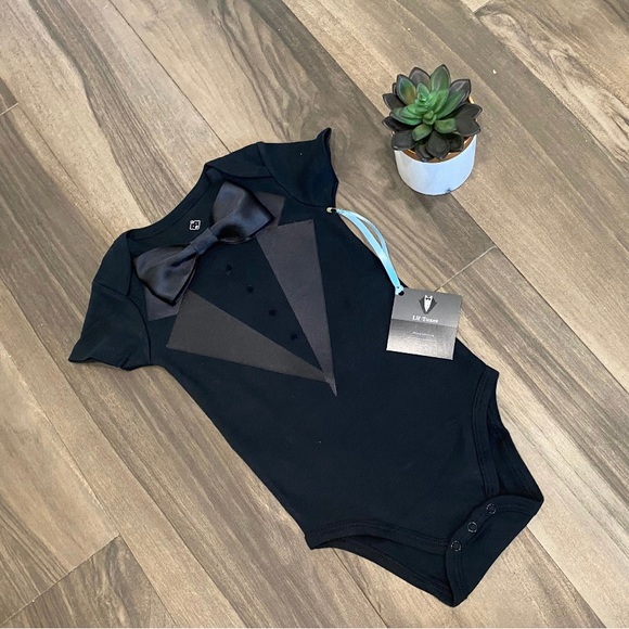 One Pieces Baby Boys Black Tuxedo Onesie You Choose The Size Poshmark